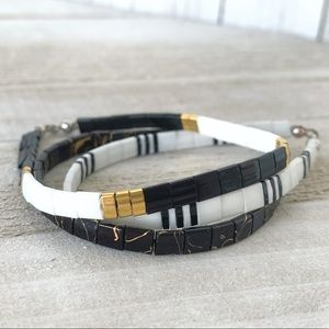Cairo - Stretchy Tile Bracelet